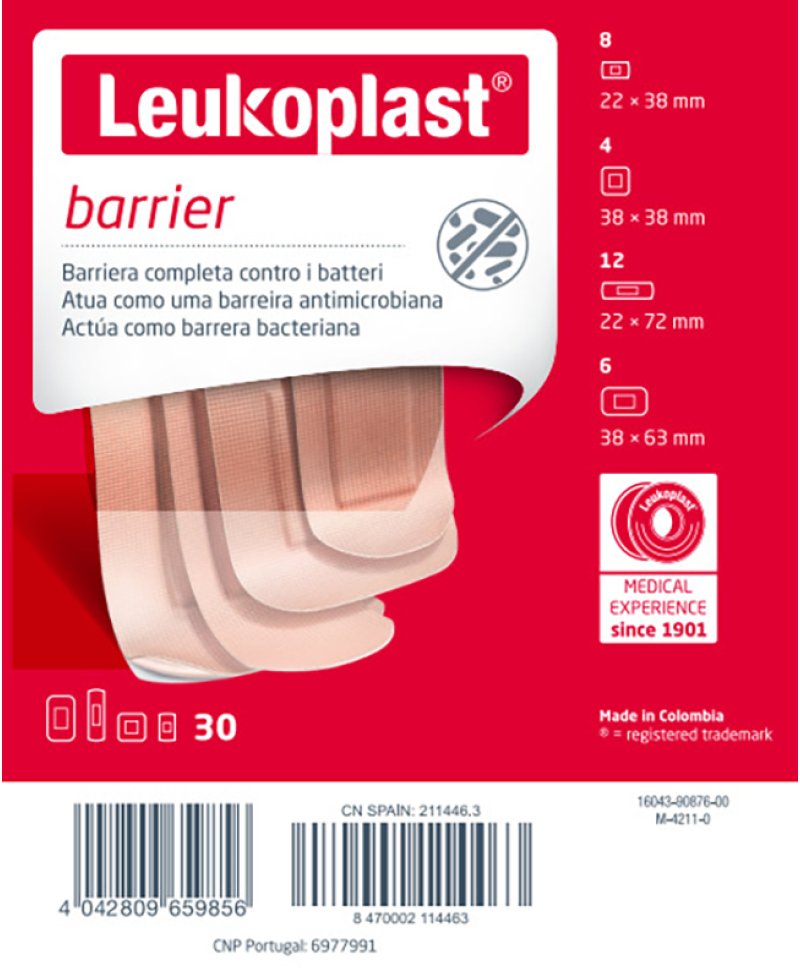 LEUKOPLAST BARRIER 30PZ ASSORT