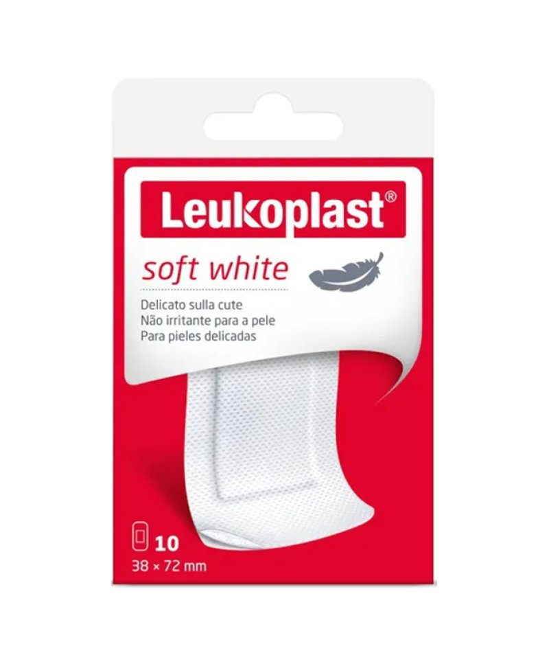 LEUKOPLAST SOFT WHITE72X38 10P