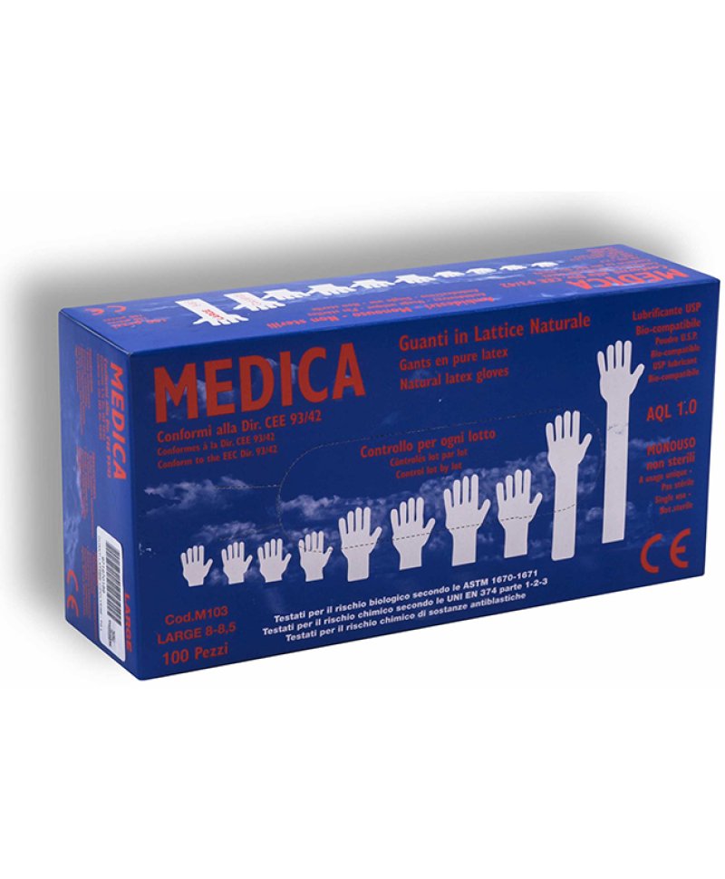 GAMMADIS GUANTI LATT C/P S