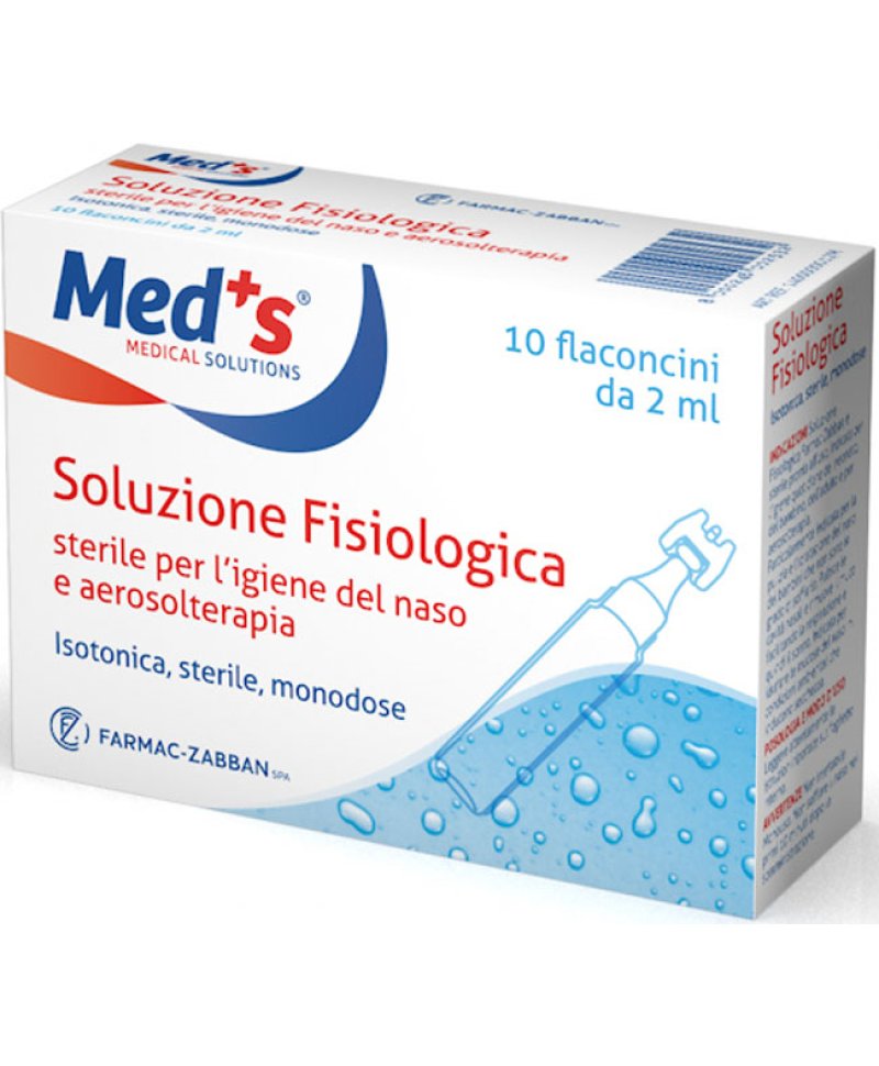 MEDS SOLUZIONE FISIOL 10FL 2ML