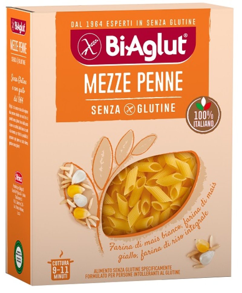 BIAGLUT MEZZE PENNE 400G