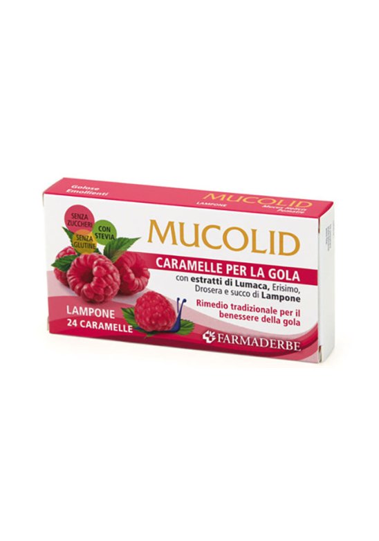 MUCOLID LUMACA&LAMPONE 24CARAM