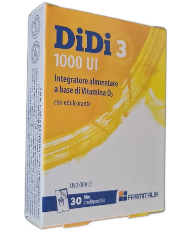 DIDI3 1000 UI 30FILM ORODISPER