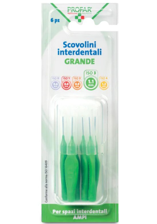 PROFAR SCOVOLINI VERDE 1,1 6PZ