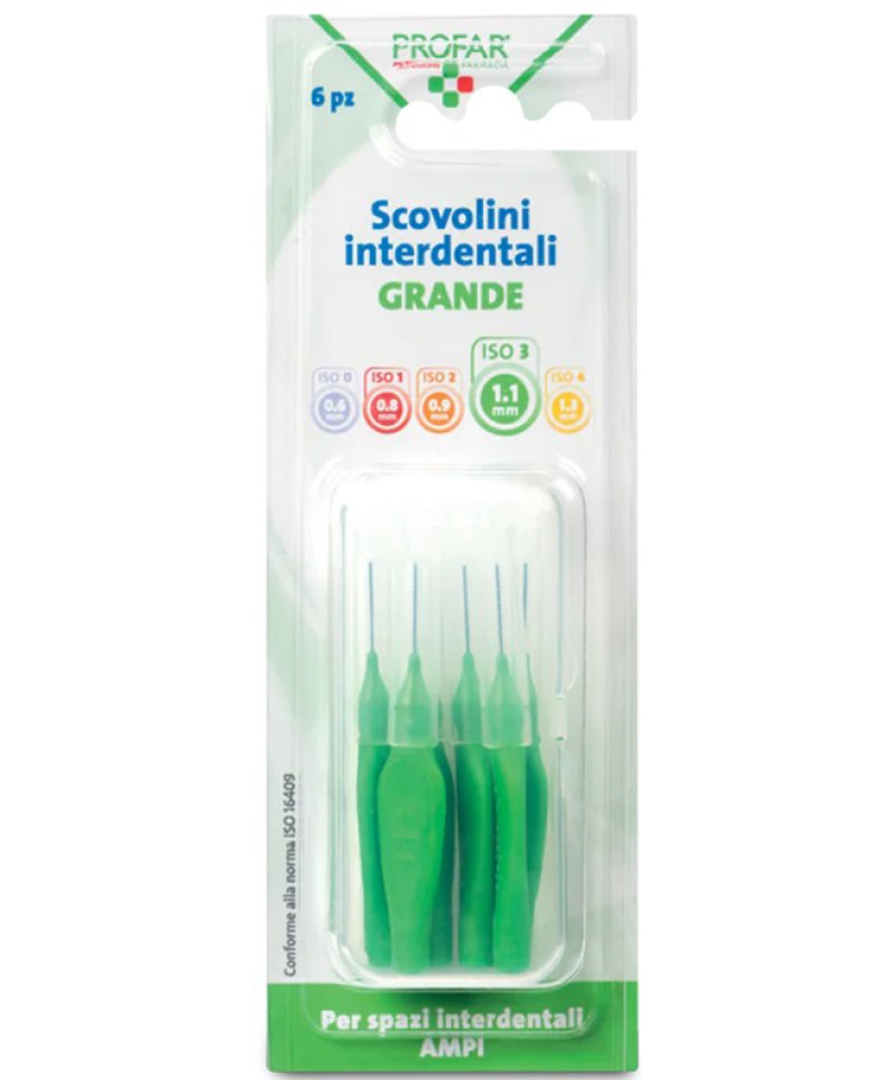 PROFAR SCOVOLINI VERDE 1,1 6PZ