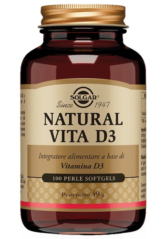 NATURAL VITA D3 100PRL N/F