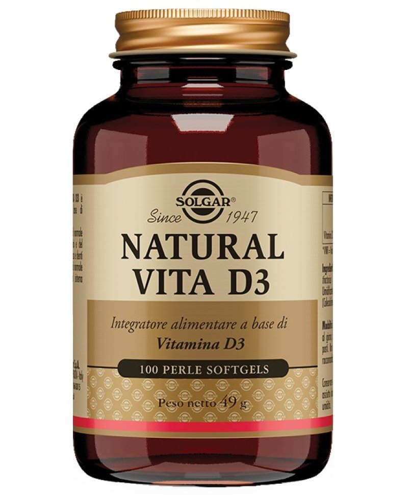 NATURAL VITA D3 100PRL N/F