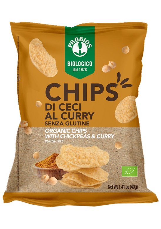 PROBIOS CHIPS CECI CURRY S/G 40G