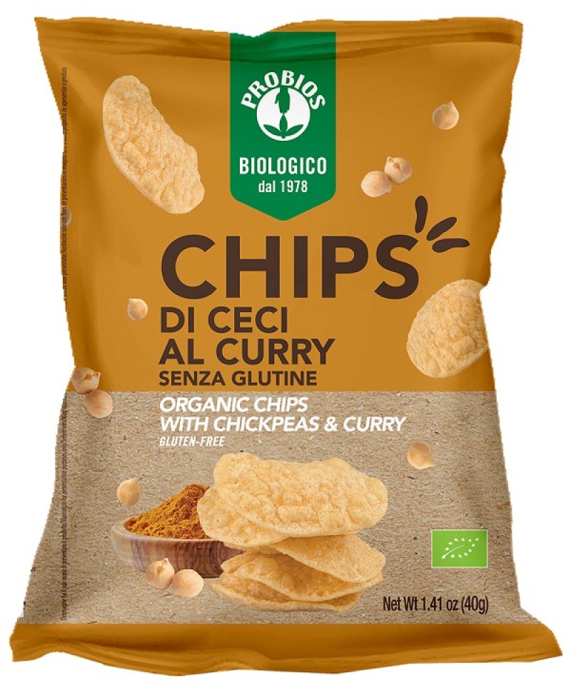 PROBIOS CHIPS CECI CURRY S/G 40G