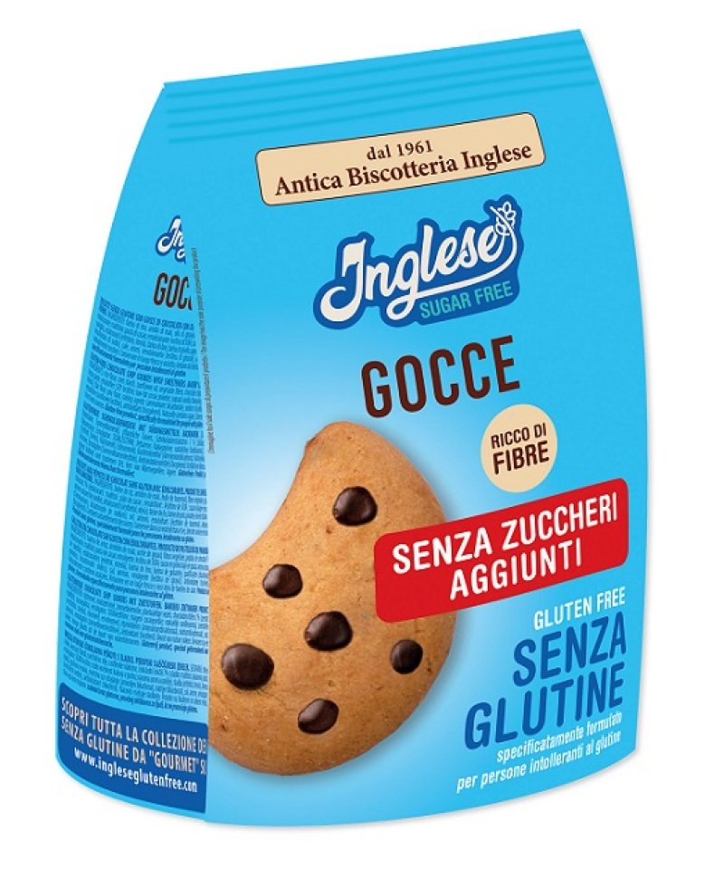 INGLESE BISCOTTI GOCCE S/ZUCCH