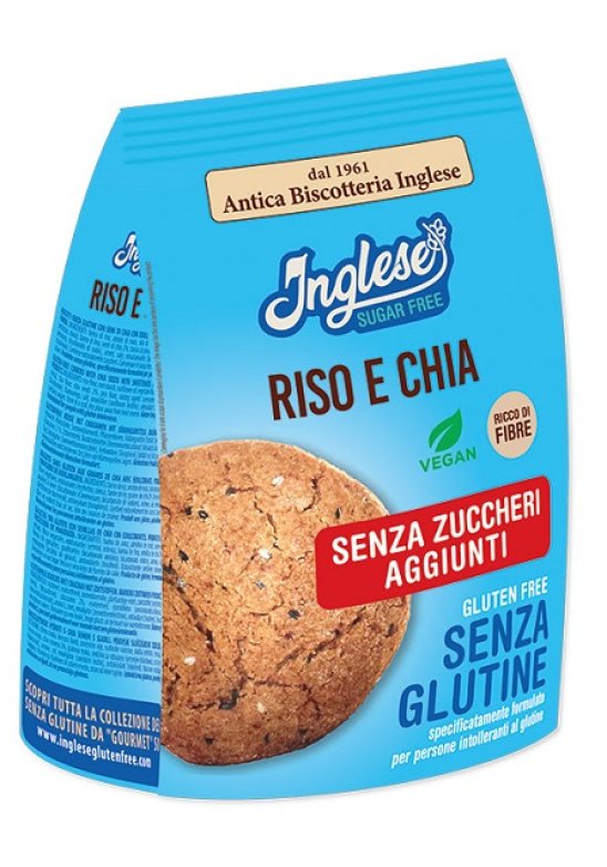 INGLESE BISCOTTI RISO CHIA S/Z