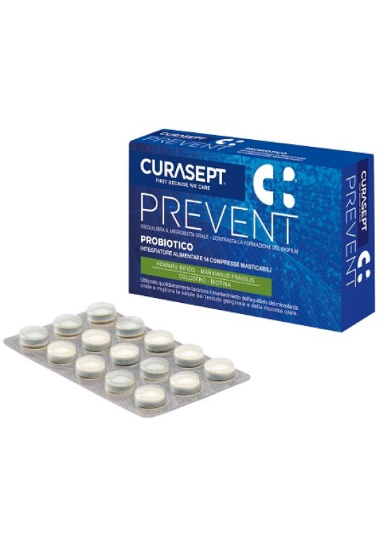 CURASEPT PREVENT PROBIOTI14 Compresse