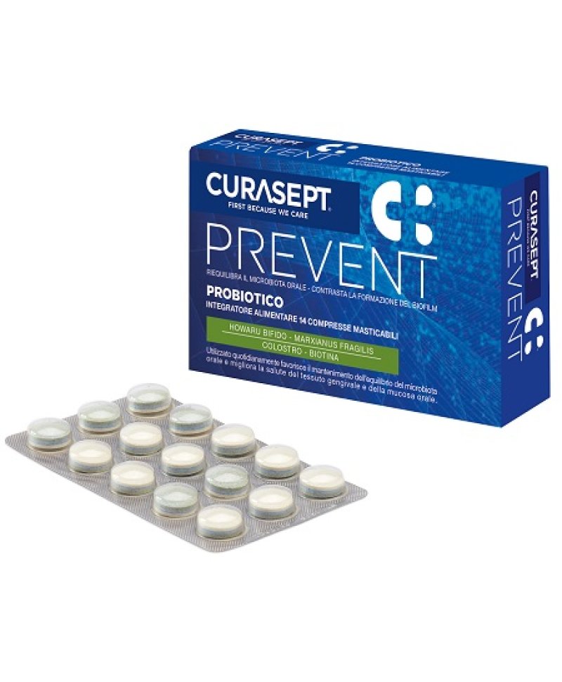 CURASEPT PREVENT PROBIOTI14 Compresse