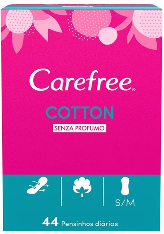 CAREFREE COTTON SALVASLIP 44PZ