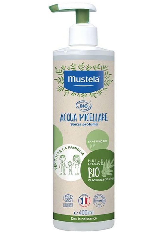 MUSTELA ACQUA MICELL BIO 400ML