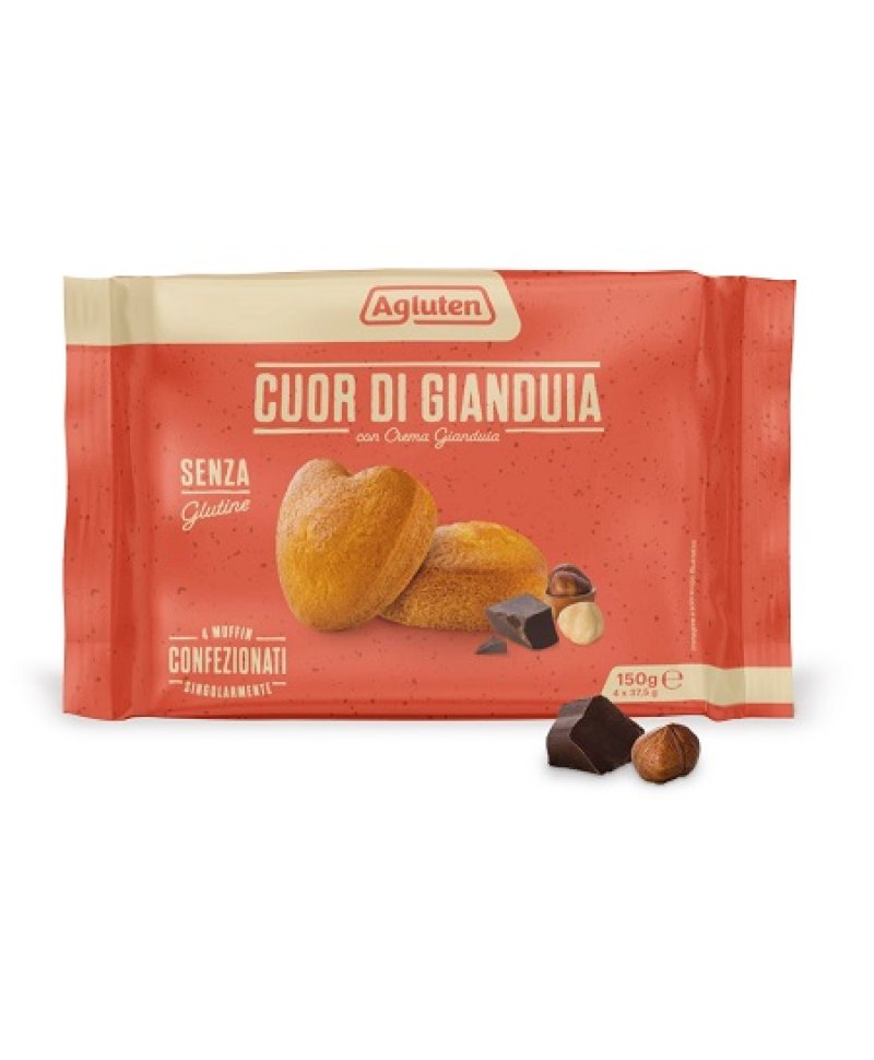 AGLUTEN CUOR DI GIANDUIA 150G