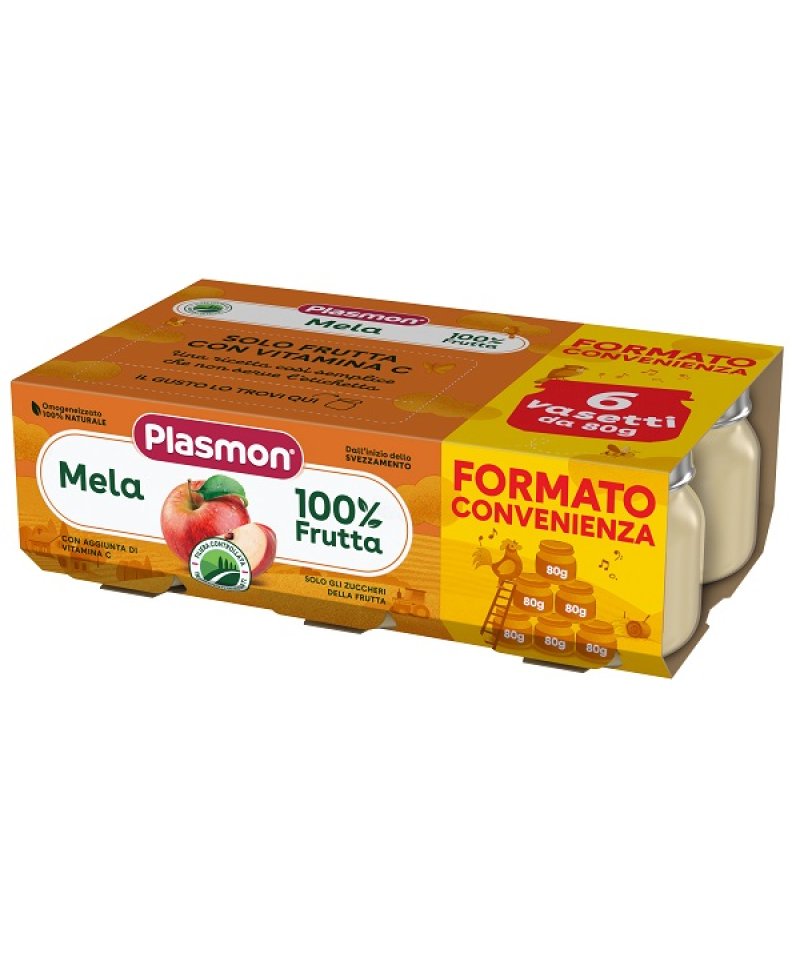 PLASMON OMOG MELA 6X80GR