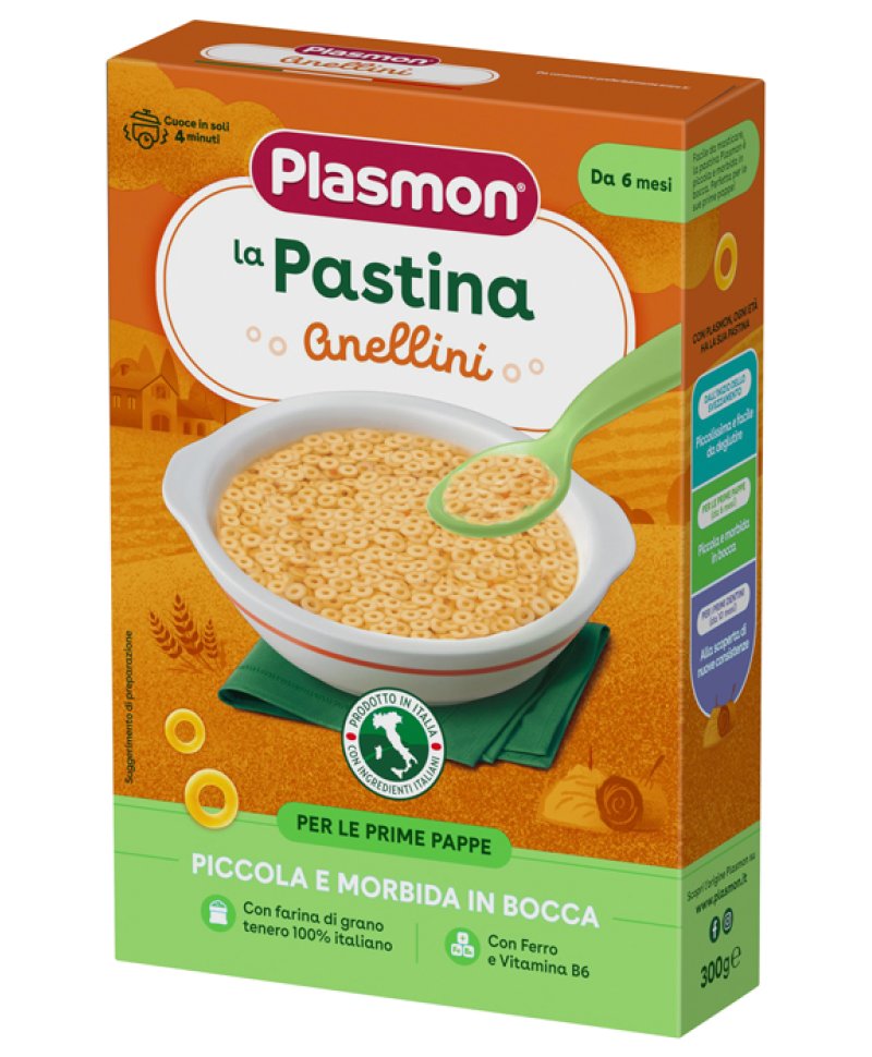 PLASMON PASTA ANELLINI 300GR