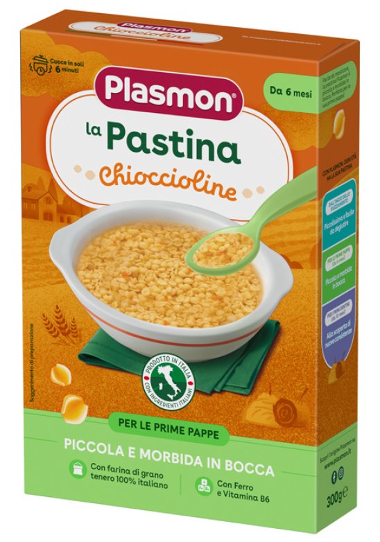 PLASMON PASTA CHIOCCIOLINE 300GR