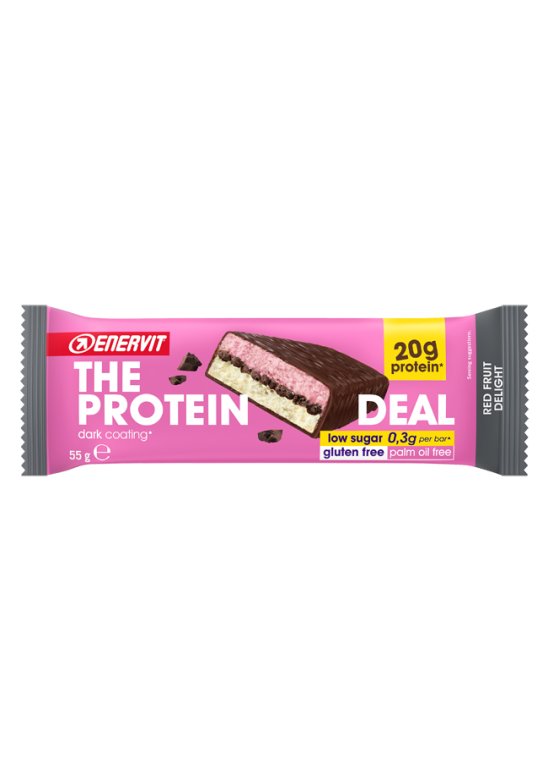 ENERVIT PROT DEAL BAR 55G RED