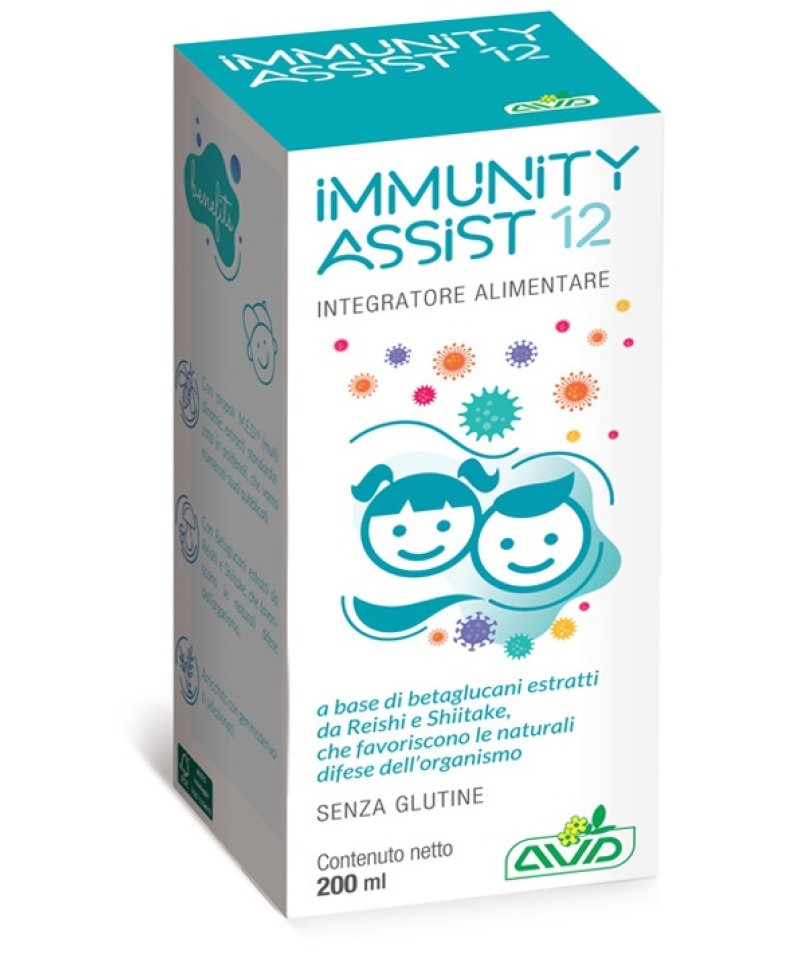 IMMUNITY ASSIST 12 SCIR 200ML S/