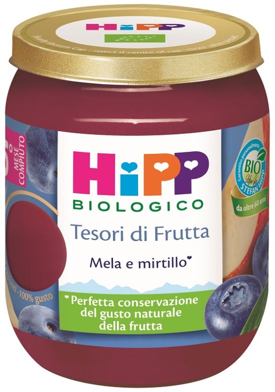 HIPP TESORI FRUTTA MELA/MIRT