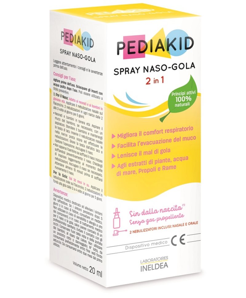 PEDIAKID SPRAY NASO GOLA 20ML