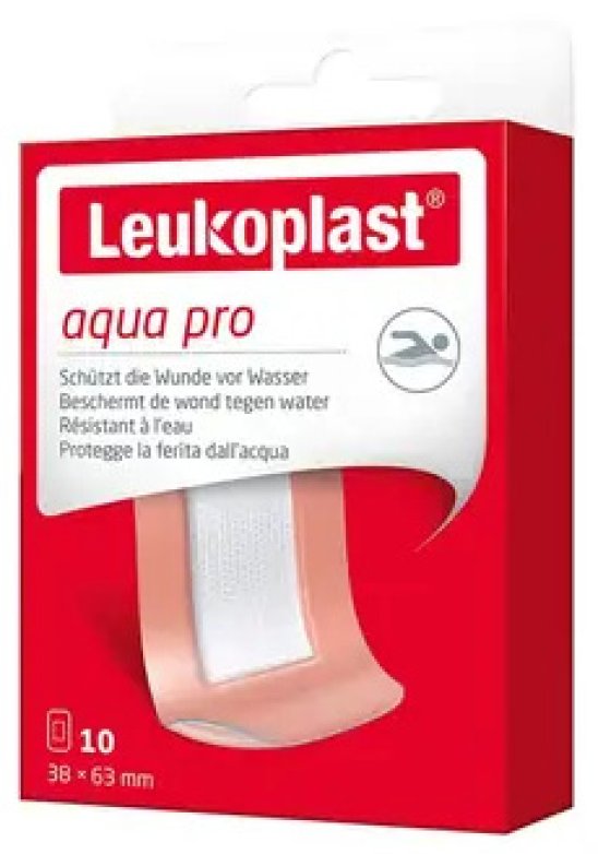 LEUKOPLAST AQUAPRO 63X38 10PZ