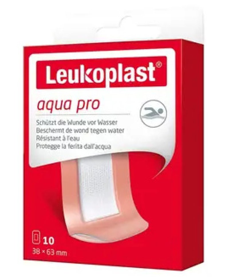 LEUKOPLAST AQUAPRO 63X38 10PZ