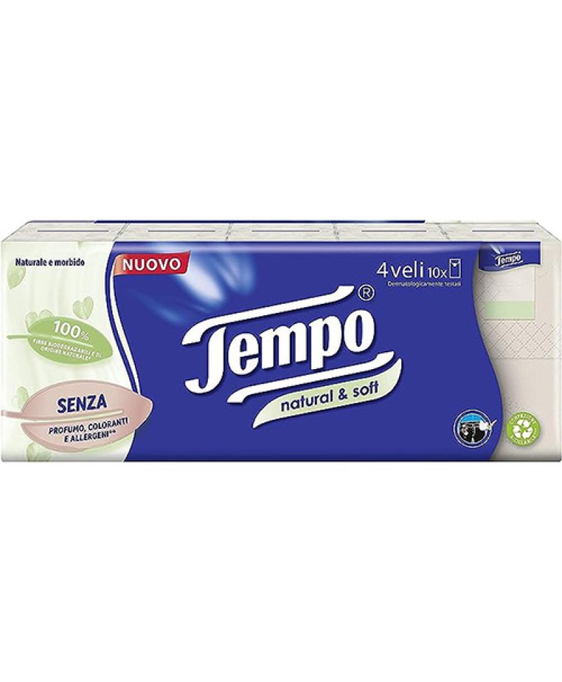 TEMPO FAZZ NATURAL&SOFT 10PZ