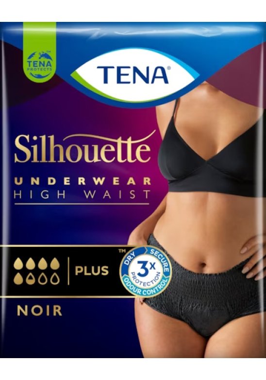 TENA SILHOUETTE NOIR M V/A 9PZ