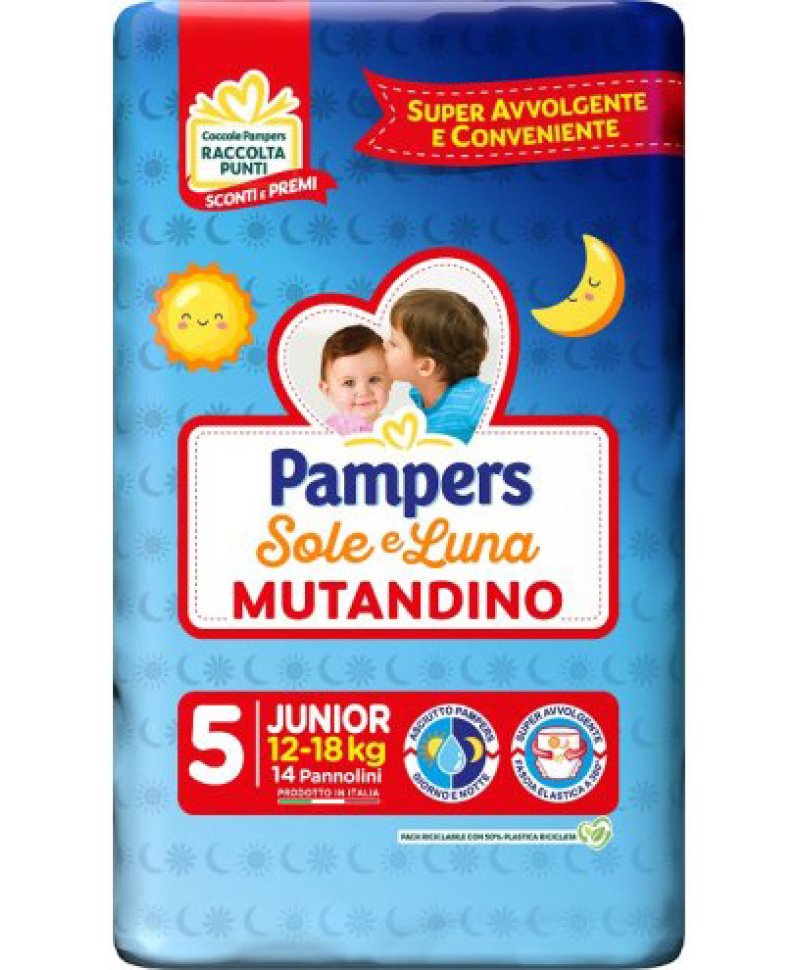 PAMPERS SOLE&LUNA MUT J 14PZ