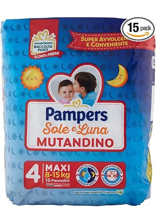 PAMPERS SOLE&LUNA MUT MAXI15PZ