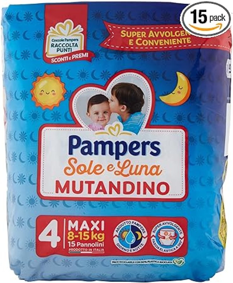 PAMPERS SOLE&LUNA MUT MAXI15PZ