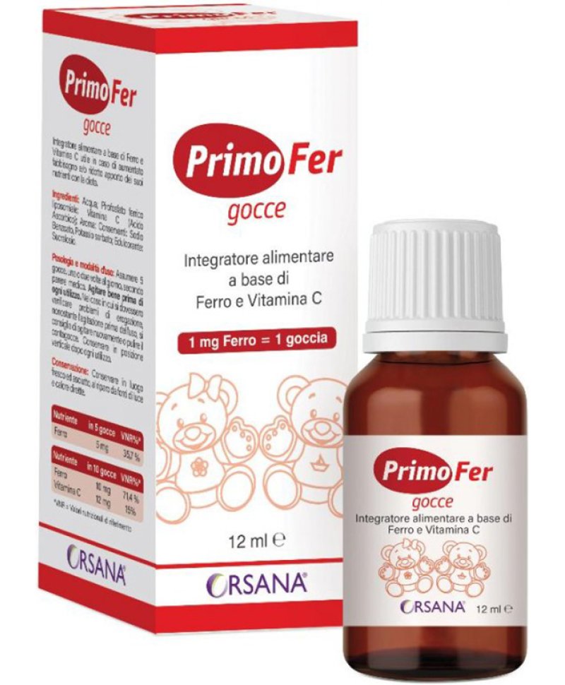 PRIMOFER GOCCE 12ML