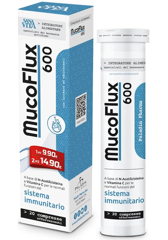 SANAVITA MUCOFLUX 600 20CPS EF