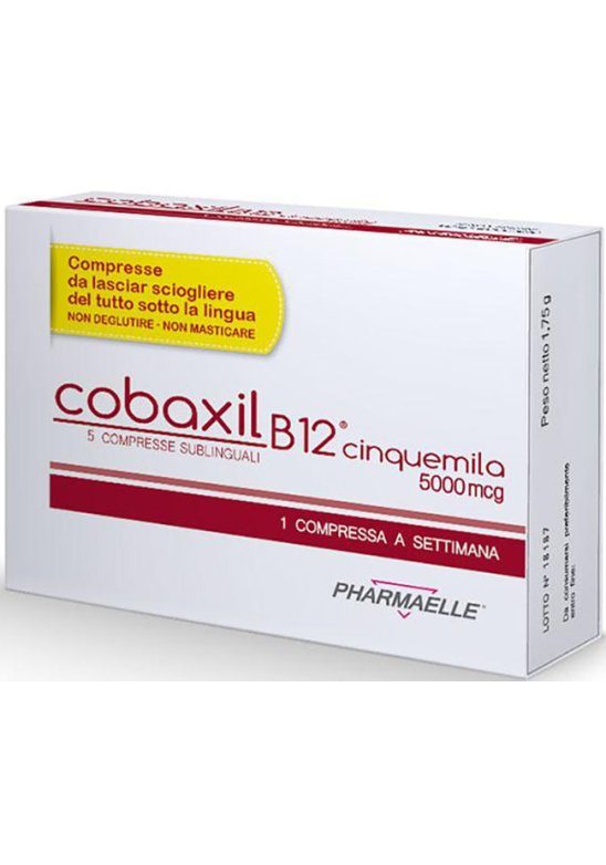 COBAXIL B12 5000MCG 5 Compresse SUNBL