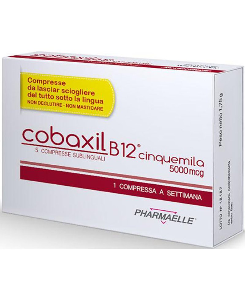 COBAXIL B12 5000MCG 5 Compresse SUNBL