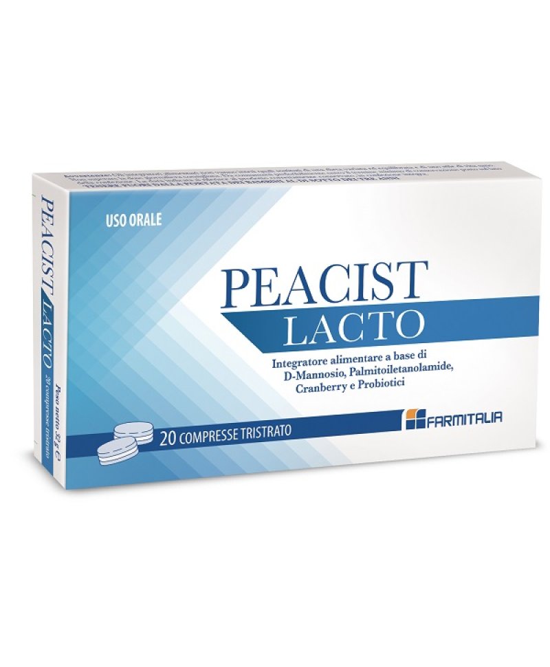 PEACIST LACTO 20 Compresse