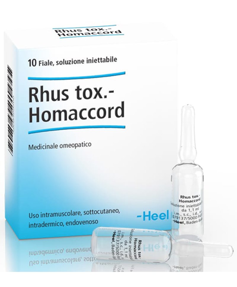 RHUS TOX HOMAC 10F 1,1ML HEEL