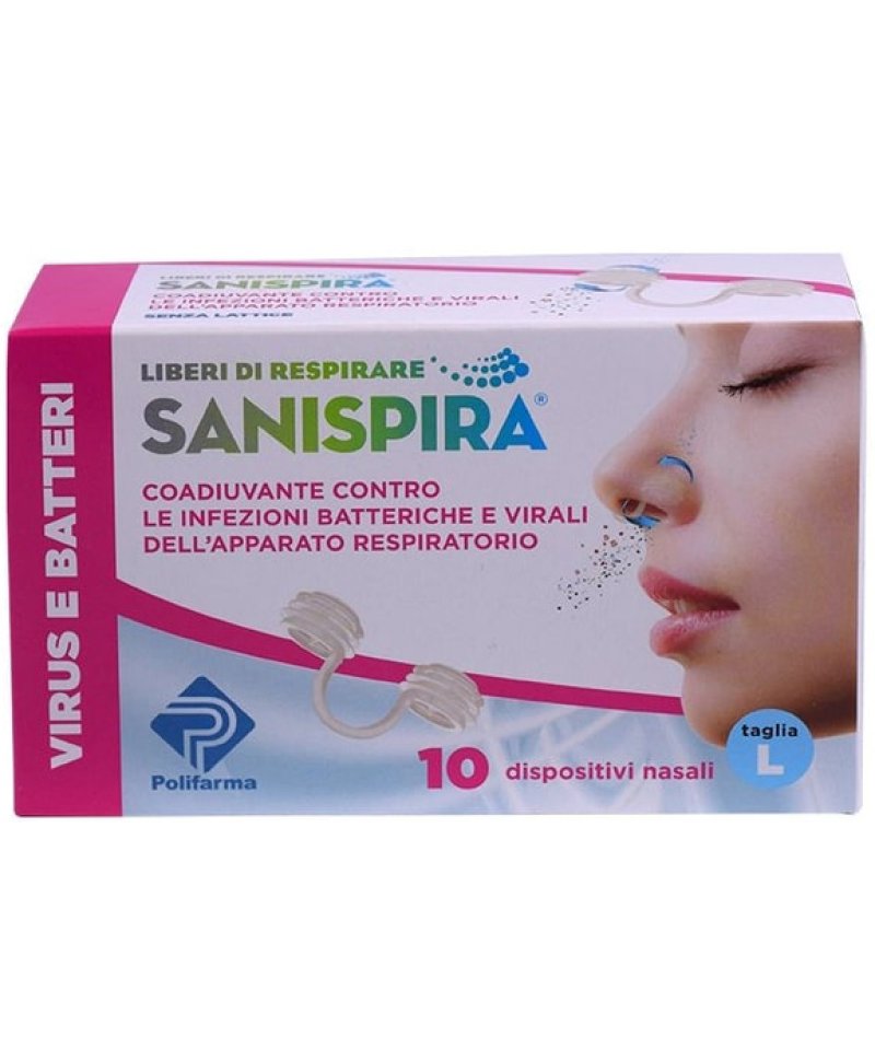 SANISPIRA VIRUS & BATTERI L 10