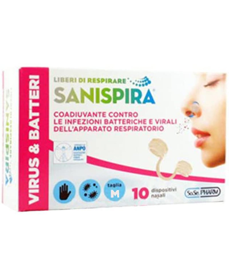 SANISPIRA VIRUS & BATTERI M 10