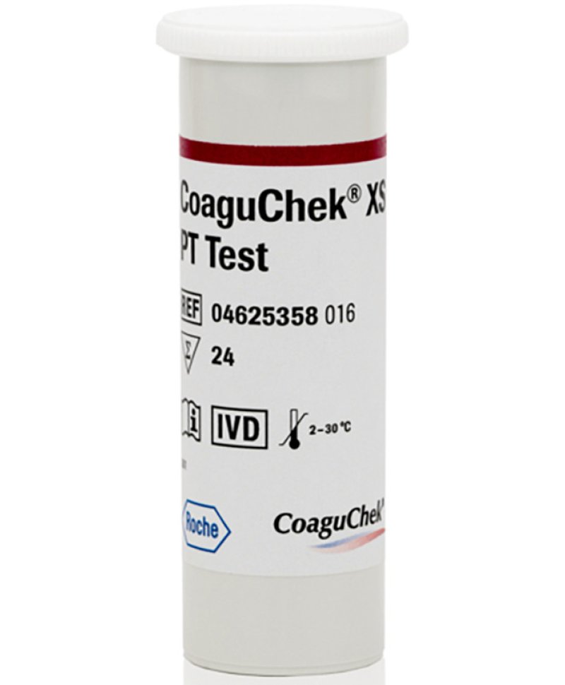 COAGUCHEK XS PT TEST 24STR