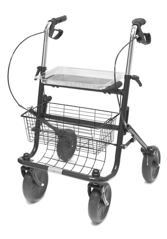 DEAMBULATORE ROLLATOR PIEG