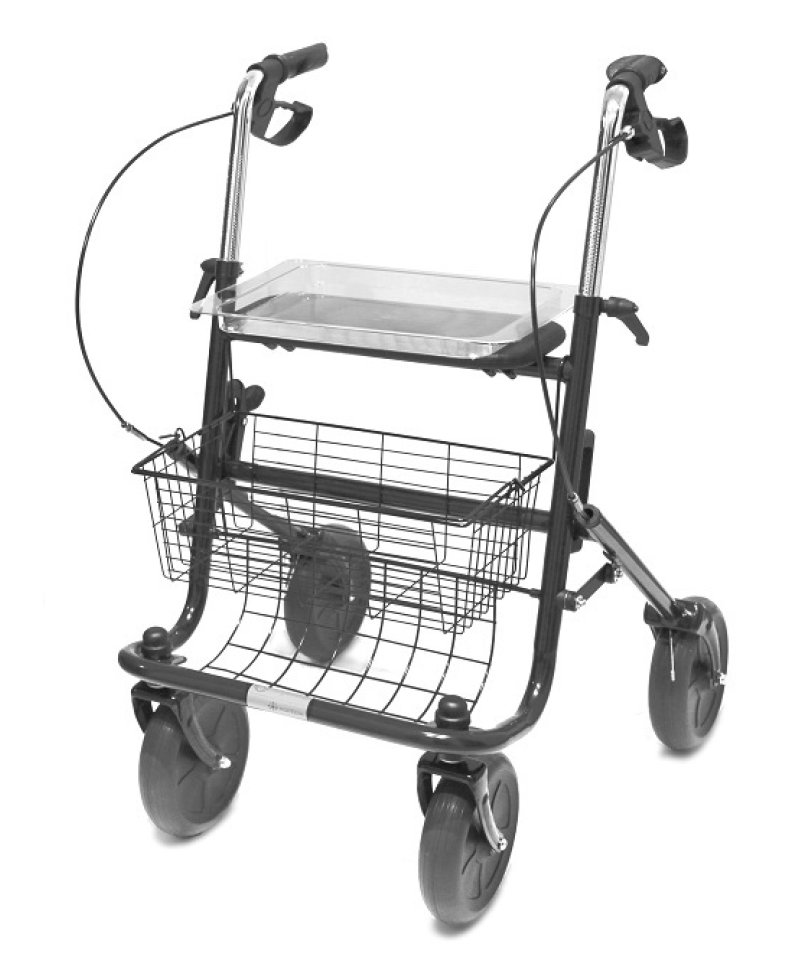 DEAMBULATORE ROLLATOR PIEG