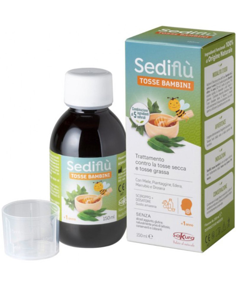 SEDIFLU TOSSE BAMBINI 150ML