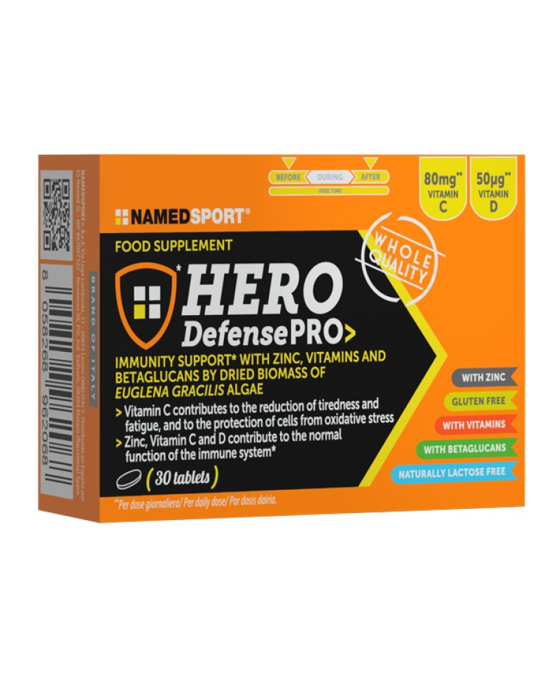 HERO DEFENSE PRO 30CPR NAMEDSPOR