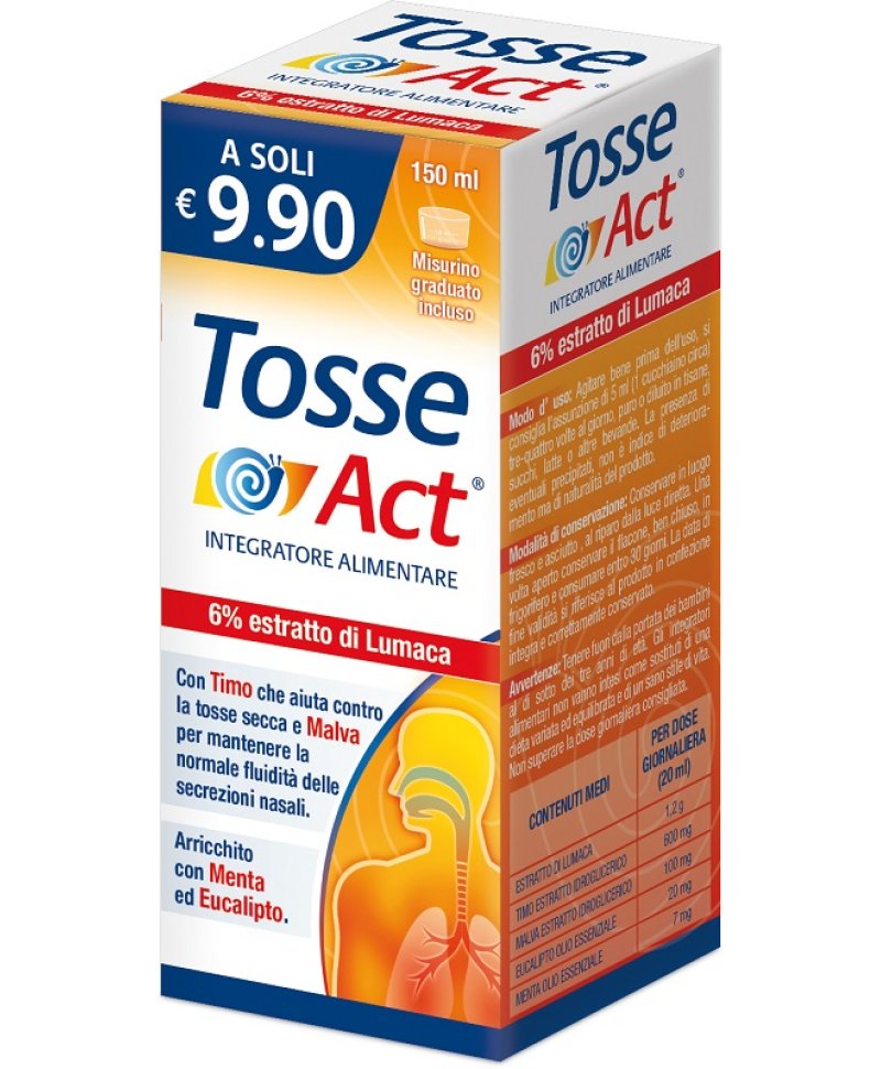 TOSSE ACT SCIROPPO 150ML