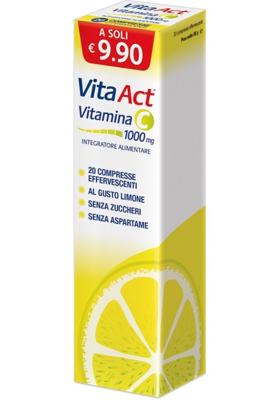 VITAMINA C ACT 1000 20CPR EFF