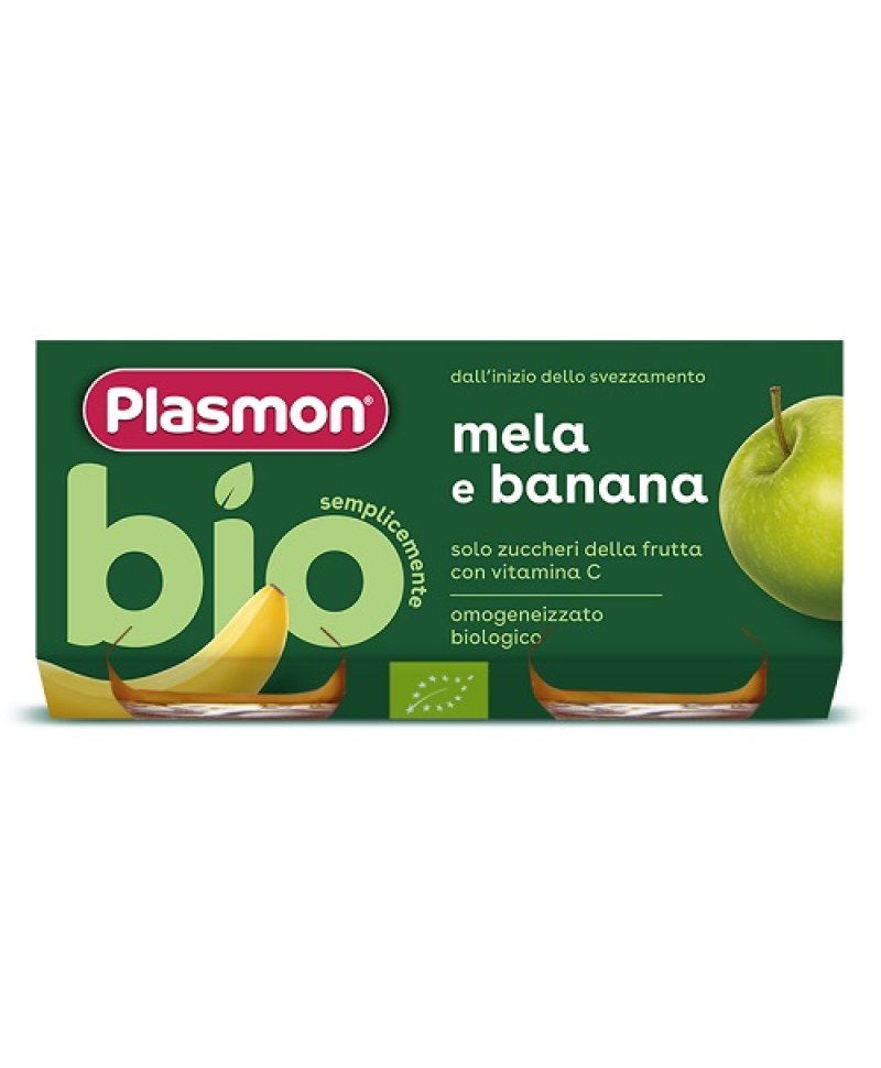 PLASMON BIO OMOG BANA/MELA 2X80G